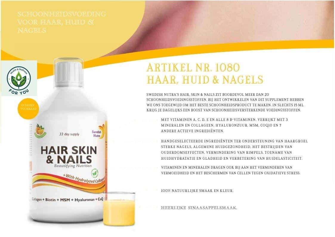 Swedish Nutra Hair, Skin & Nails - Afbeelding 4