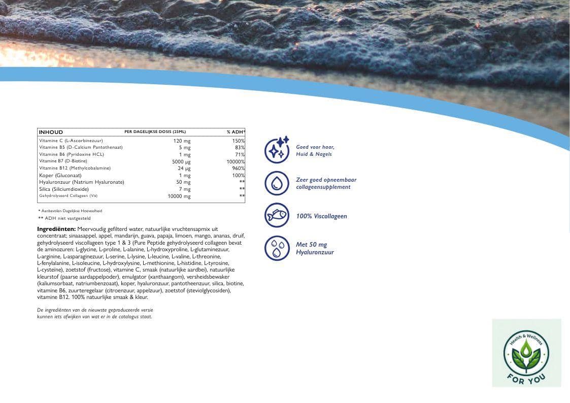 Swedish Nutra Collagen Bovine 10.000 mg – Premium Hydrolysed Collagen | HW4U - Afbeelding 6