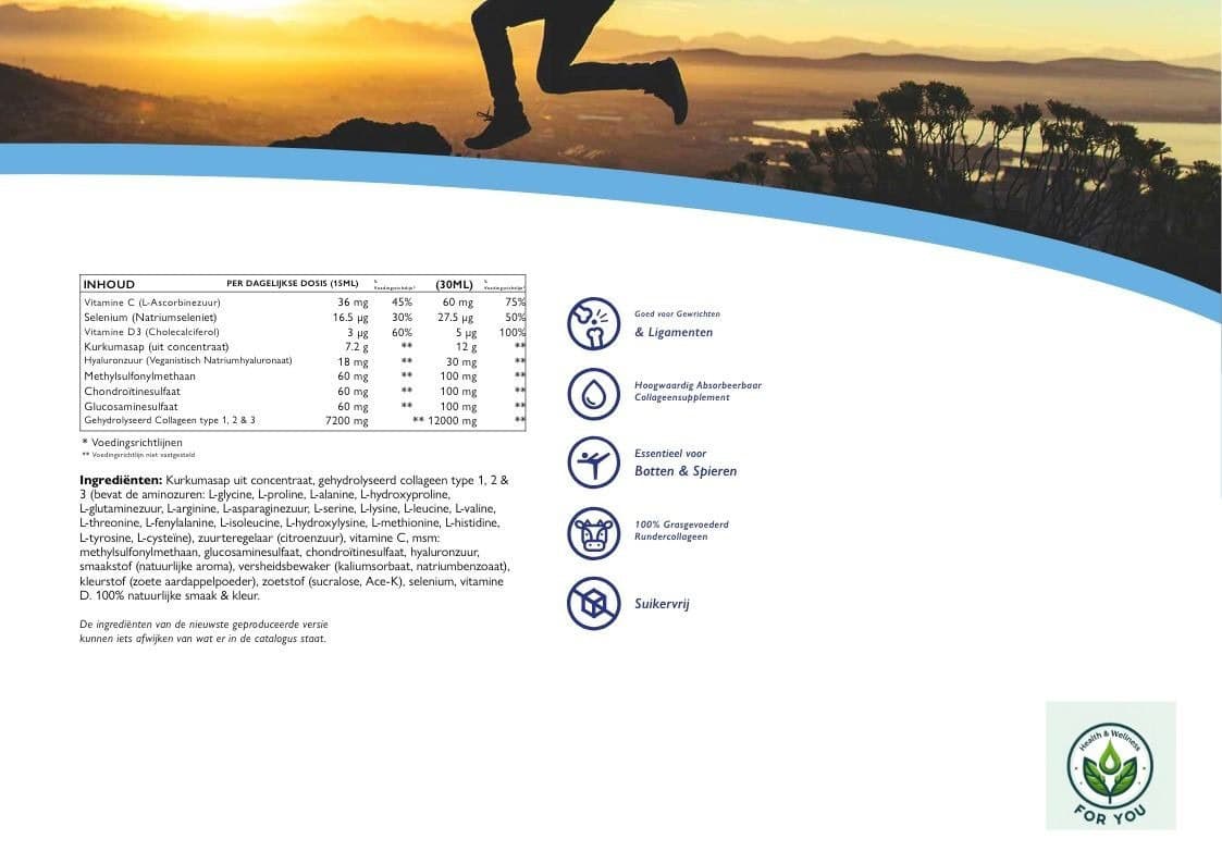 Health & Wellness For You Joint Support Max - Afbeelding 5