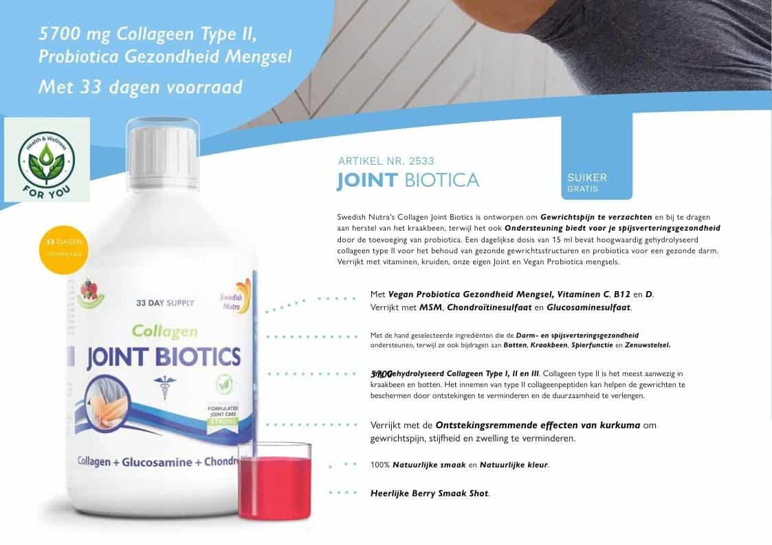 Swedish Nutra Joint Biotics - Afbeelding 4