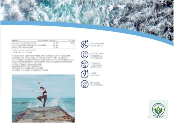 Swedish Nutra’s Hyaluronic ACID - Afbeelding 5