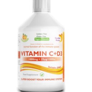 Swedish Nutra Vitamin C + D3