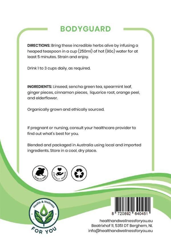 Health & Wellness For You Bodyguard  Theemelange, Immuunversterkend - Afbeelding 2