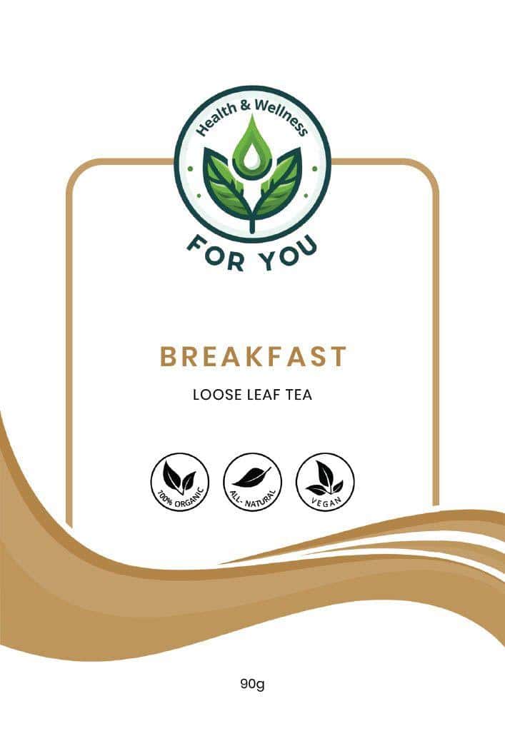 Health & Wellness For You organic Breakfast tea - Afbeelding 2