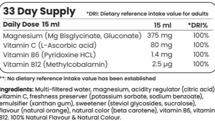 Magnesium Bisglycinaat Liquid - Afbeelding 3