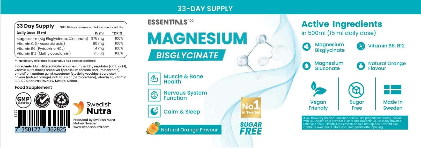 Magnesium Bisglycinaat Liquid - Afbeelding 4