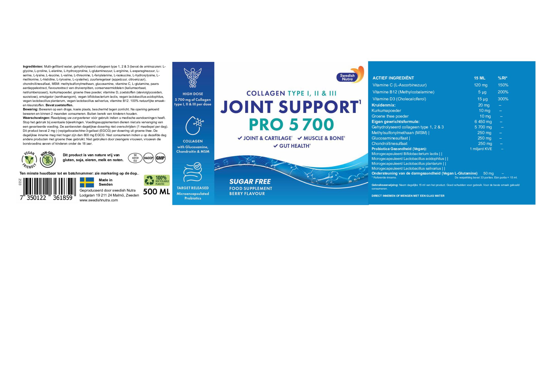Swedish Nutra Joint Support Pro - Afbeelding 7